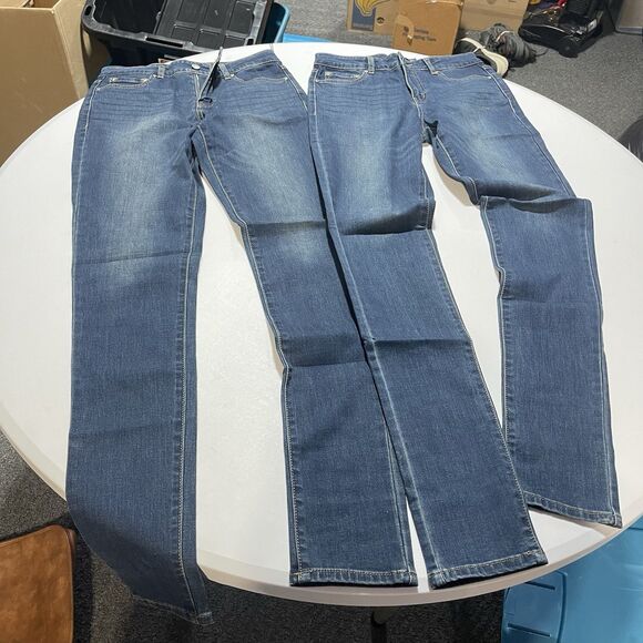 Lot of 2 American Tall Jeans Women's 29x35 Sarah Mid Rise Skinny - Picture 4 of 10